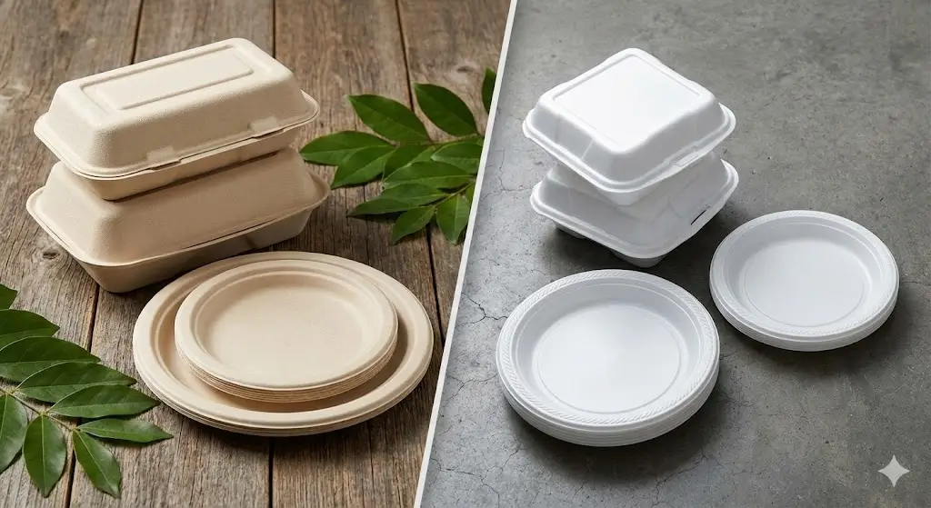 Bagasse vs Paper vs Plastic: The Shocking Truth Revealed (2026)